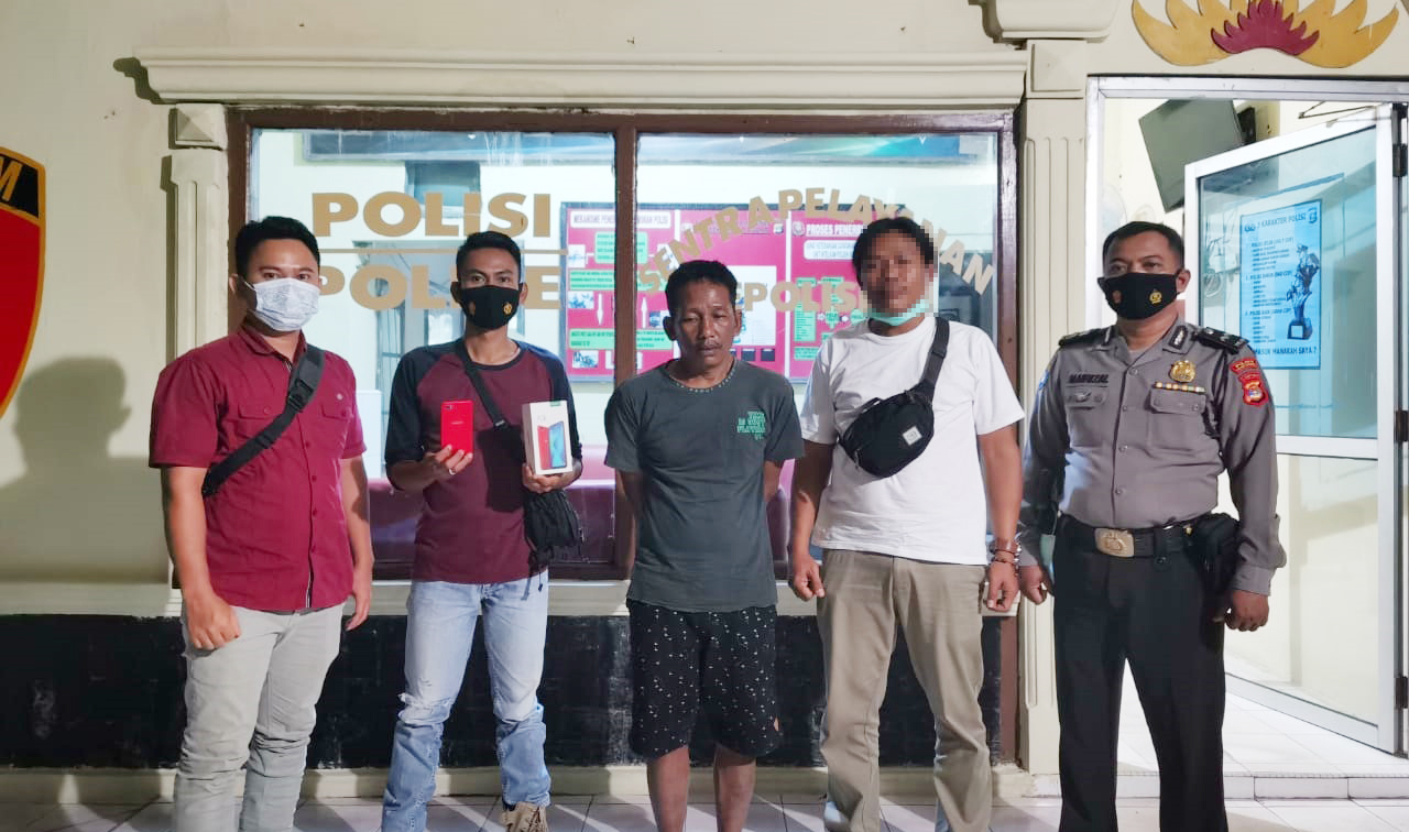 Seorang residivis berinisial SI (45), kembali menginep di hotel prodeo