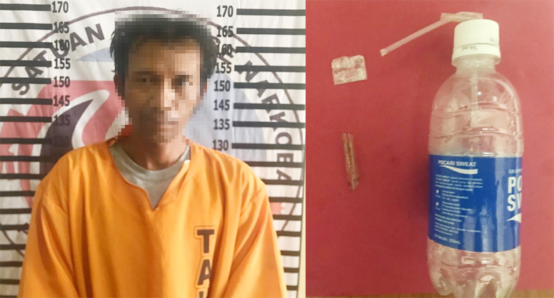 Pemilik rumah berinisial MA (39), yang diamankan Polisi
