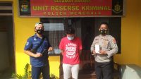 Residivis curanmor berinisial HA (25), saat berada di kantor Polisi